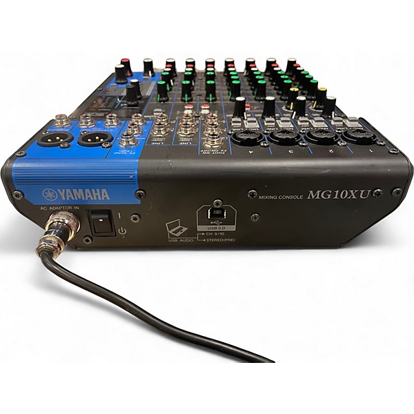 Used Yamaha MG10XU 10 Channel Mixer with Effects Unpowered Mixer