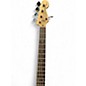 Used Squier Precision Bass 5 String Gold Electric Bass Guitar