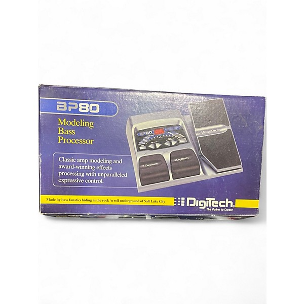 Used DigiTech BP80 Modeling Processor Bass Effect Pedal