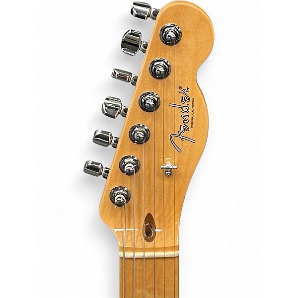 Used 2018 Fender WHITEGUARD STRAT Vintage Blonde Solid Body Electric Guitar