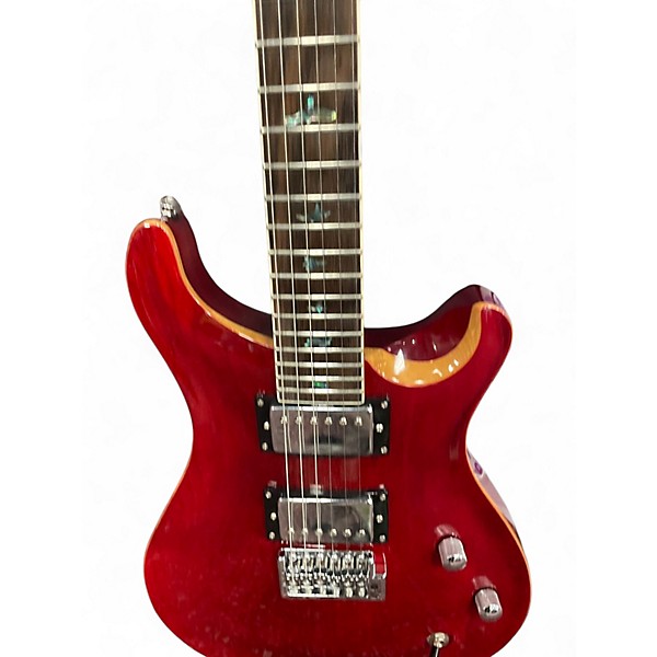 Used Grote PR-S  Red Solid Body Electric Guitar