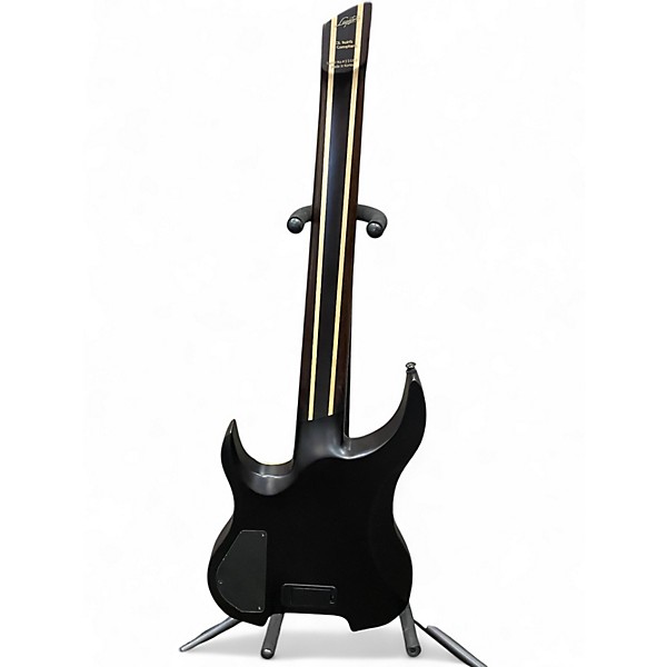 Used Legator G7FX Ghost 7-String Headless BLACK WIDOW Solid Body Electric Guitar