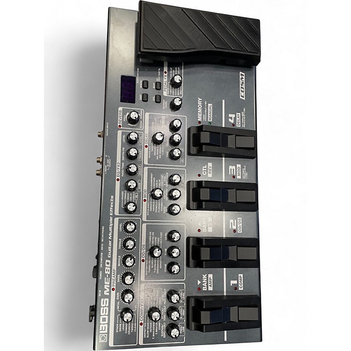 Used BOSS ME80 Guitar Multi Effect Processor | Guitar Center