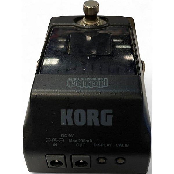 Used KORG PB01 Pitchblack Chromatic Tuner Pedal