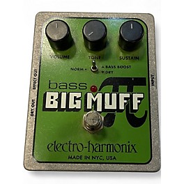 Used Electro-Harmonix Big Muff Bass Distortion Bass Effect Pedal