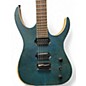 Used Zuwei CUSTOM 6 HH Blue Solid Body Electric Guitar
