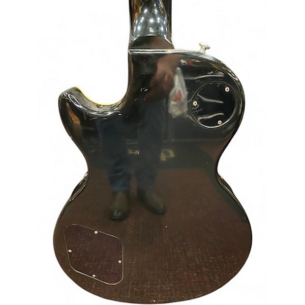 Vintage 1990 Gibson Les Paul Standard Ebony Solid Body Electric Guitar