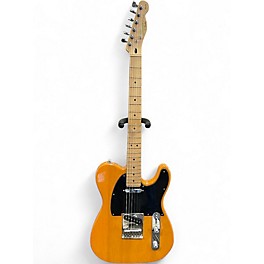 Used Squier Affinity Telecaster Trans Orange Solid Body Electric Guitar