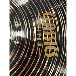 Used MEINL 18in CLASSIC CUSTOM DARK CRASH Cymbal