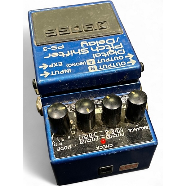 Used BOSS PS3 Digital Pitch Shifter Delay Effect Pedal