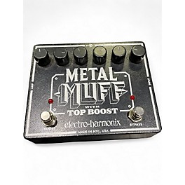 Used Electro-Harmonix Metal Muff Distortion With Top Boost Effect Pedal