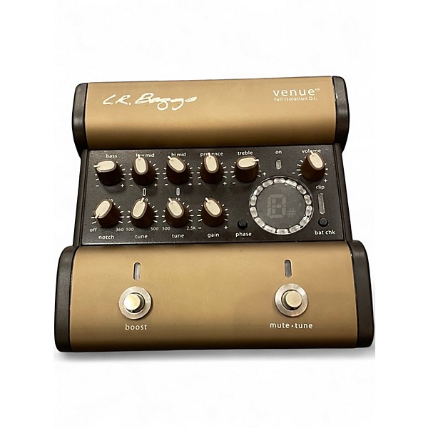 L.R. Baggs Venue DI ギターDIボックス Amazon.com: LR Baggs Venue DI Direct Box Footpedal Tuner w