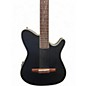 Used Ibanez TOD10N Tim Henson Flat Black Classical Acoustic Electric Guitar