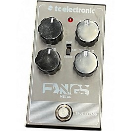 Used TC Electronic Fangs Metal Distortion Effect Pedal