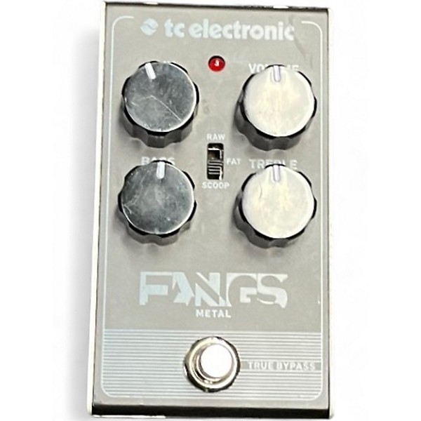 Used TC Electronic Fangs Metal Distortion Effect Pedal