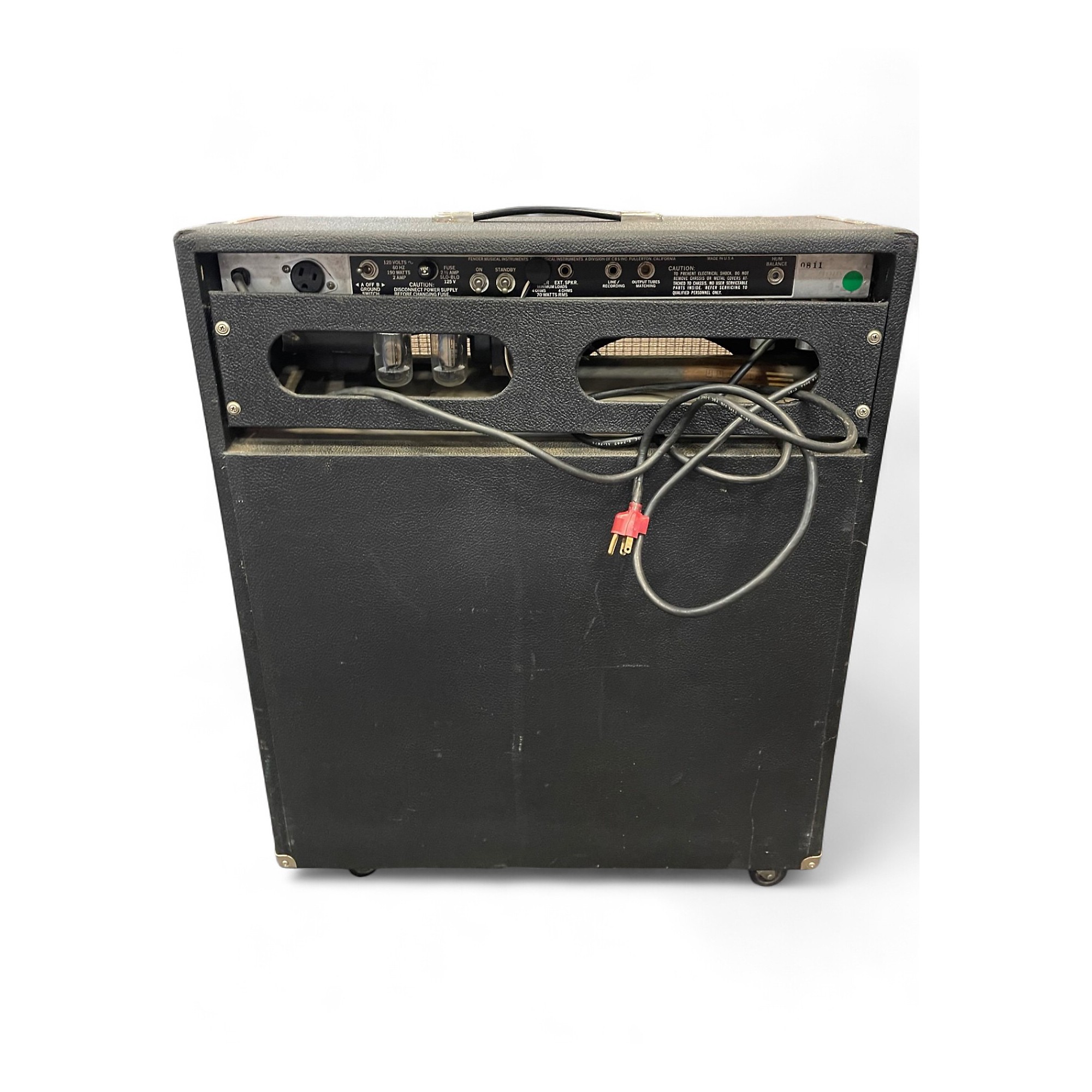 Vintage 1970s Fender Bassman 10 Tube Bass Combo Amp | Guitar