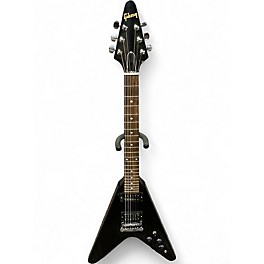 Used Gibson Eighties V Black Solid Body Electric Guitar