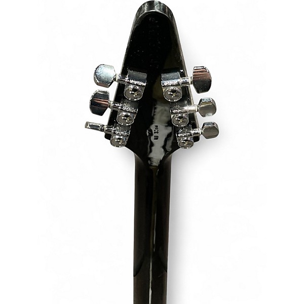 Used Gibson Eighties V Black Solid Body Electric Guitar