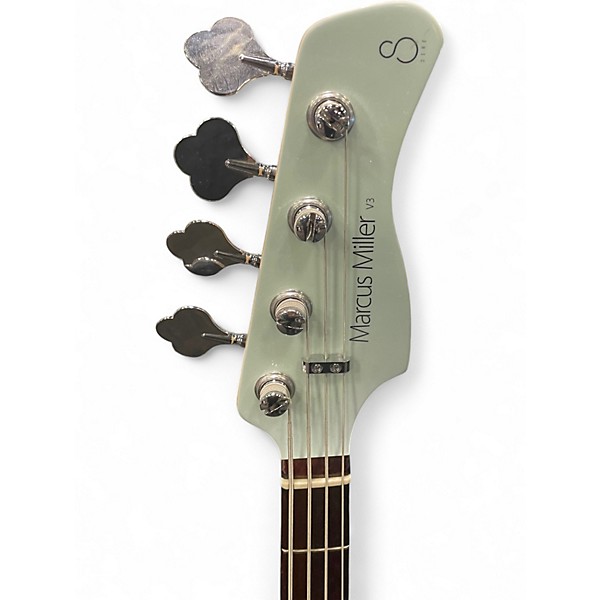 Used Marcus Miller Sire Marcus Miller V3 4-String Bass Black Sire Marcus Miller BABY BLUE Electric Bass Guitar