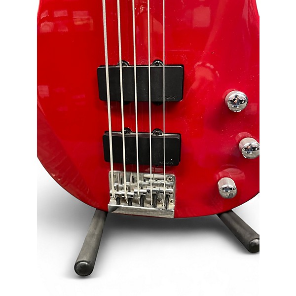 Used Peavey FOUNDATION Candy Apple Red Electric Bass Guitar