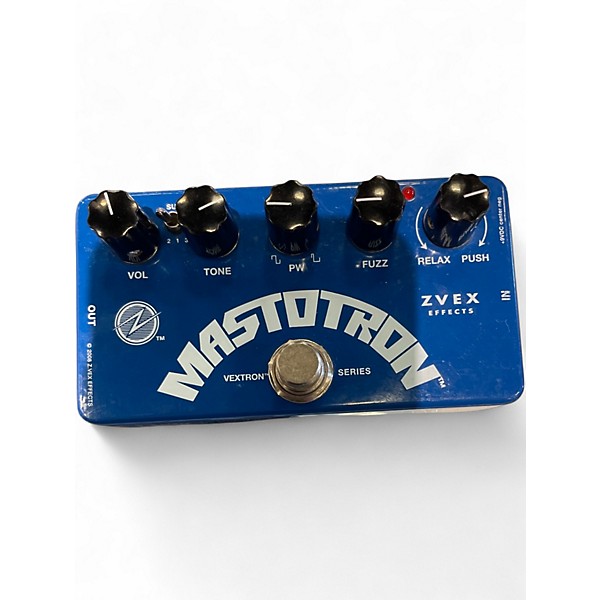 Used ZVEX Mastotron Fuzz Effect Pedal