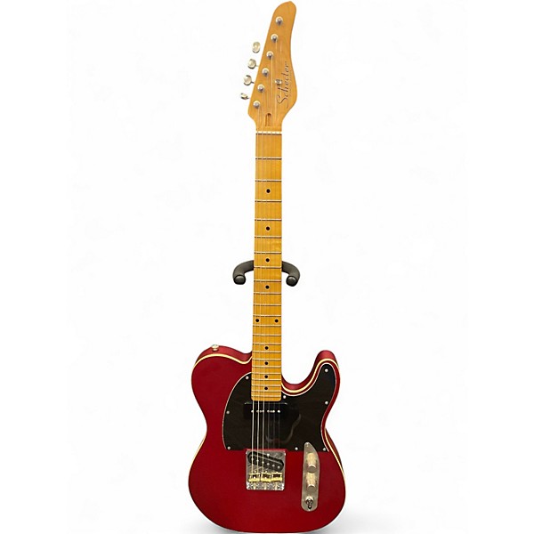 Used Schecter Research PT Special Candy Apple Red Solid Body Electric Guitar