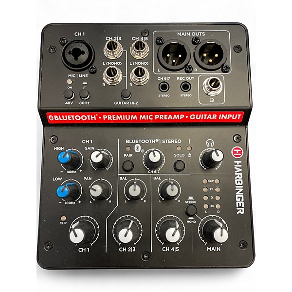 Used 2020s Harbinger LV7 Unpowered Mixer