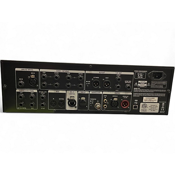 Used Line 6 Helix Rack Effect Processor