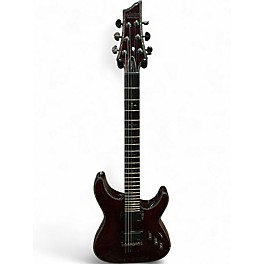Used Schecter Guitar Research Hellraiser C1 Black Cherry Solid Body Electric Guitar