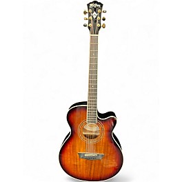 Used Washburn EA55G BROWN BURST Acoustic Electric Guitar