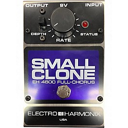 Used Electro-Harmonix Small Clone Analog Chorus Effect Pedal