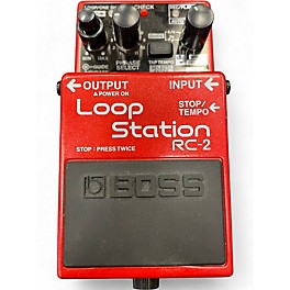Used BOSS RC2 Loop Station Pedal