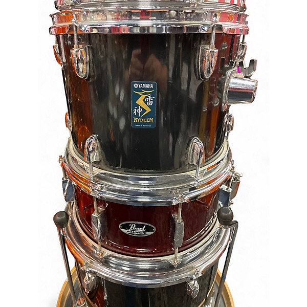 Used Yamaha 5 Piece Rydeen Black Drum Kit