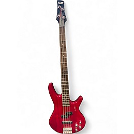 Used Ibanez GSR200 Candy Apple Red Electric Bass Guitar