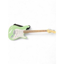 Used Squier Bullet Stratocaster Surf Green Solid Body Electric Guitar