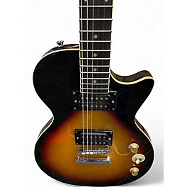 Used Donner LP STYLE Sunburst Solid Body Electric Guitar