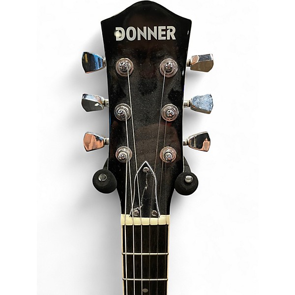 Used Donner LP STYLE Sunburst Solid Body Electric Guitar