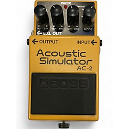 Used BOSS AC2 Acoustic Simulator Effect Pedal
