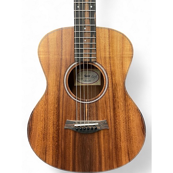 Used Taylor GS-MINI E KOA Natural Acoustic Electric Guitar