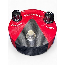 Used Dunlop Germanium Fuzz Face Mini Red Effect Pedal