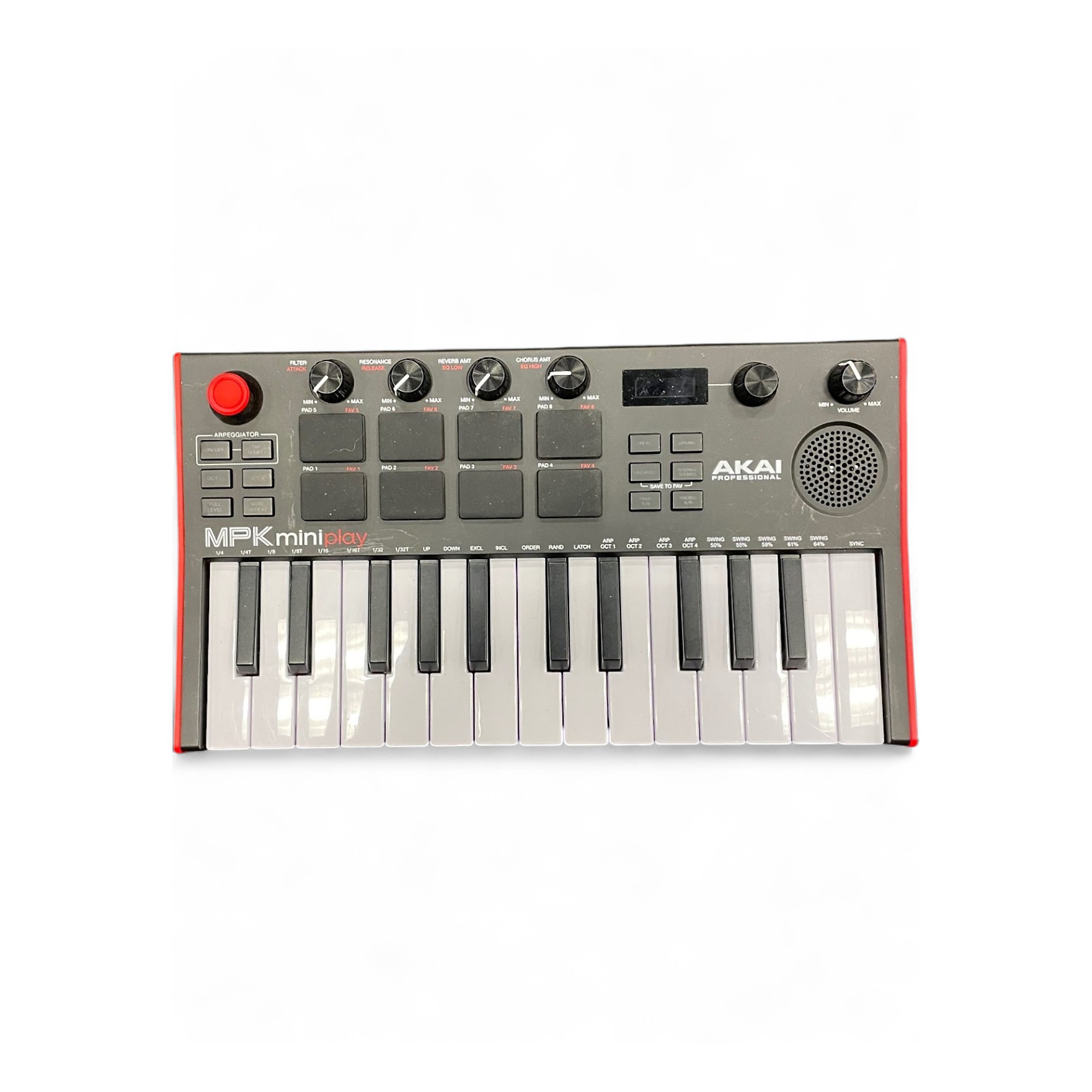 Used Akai Professional mpk mini play MIDI Controller