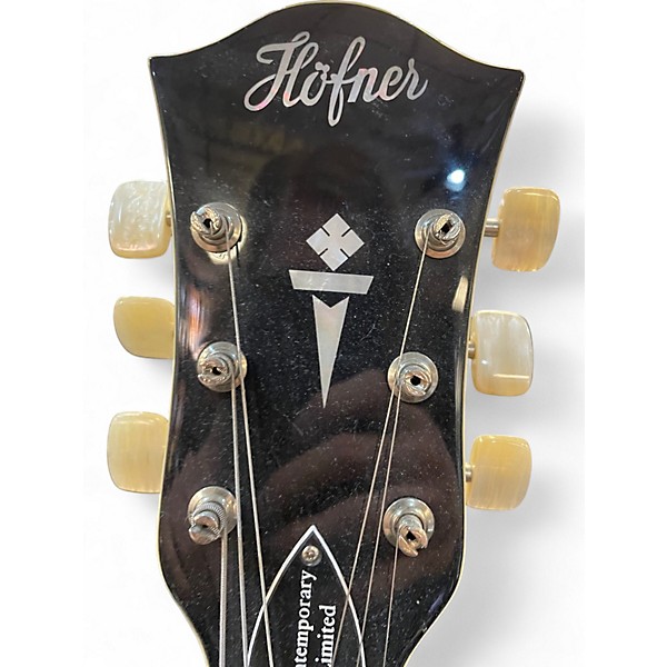 Used Hofner CONTEMPORARY SILVER FLAKE Solid Body Electric Guitar