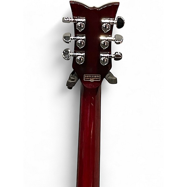 Used Schecter Guitar Research Solo 6 Standard Trans Crimson Red Solid Body Electric Guitar