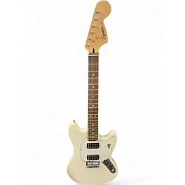 Used Squier Bullet Mustang HH Alpine White Solid Body Electric Guitar