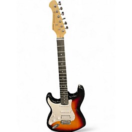 Used Donner Standard series 2 Color Sunburst Electric Guitar