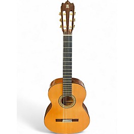 Used Alhambra 4 P Natural Classical Acoustic Guitar