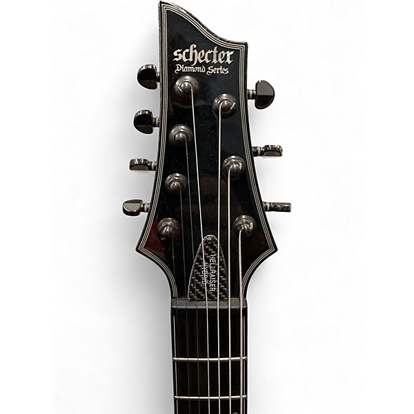 Used Schecter Guitar Research Hellraiser C7 HYBRID Trans Gray Electric Guitar