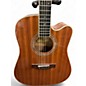 Used Zager zad-50e Mahogany Acoustic Electric Guitar