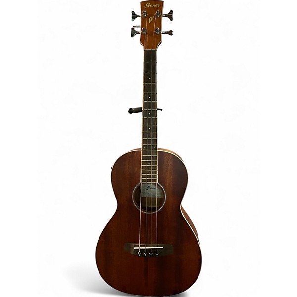 Used Ibanez PNB14EOPN Natural Acoustic Bass Guitar