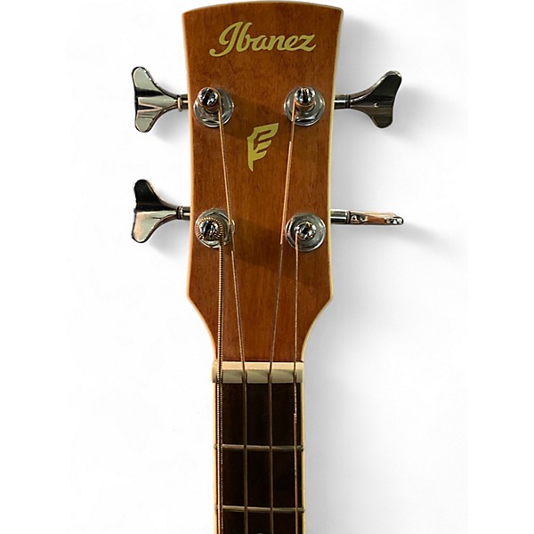 Used Ibanez PNB14EOPN Natural Acoustic Bass Guitar